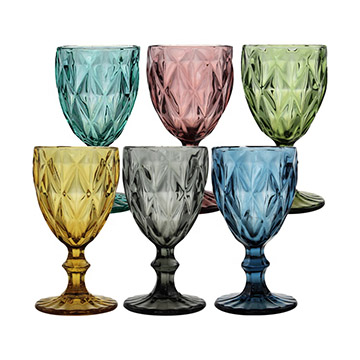 crystal glasses wine glass